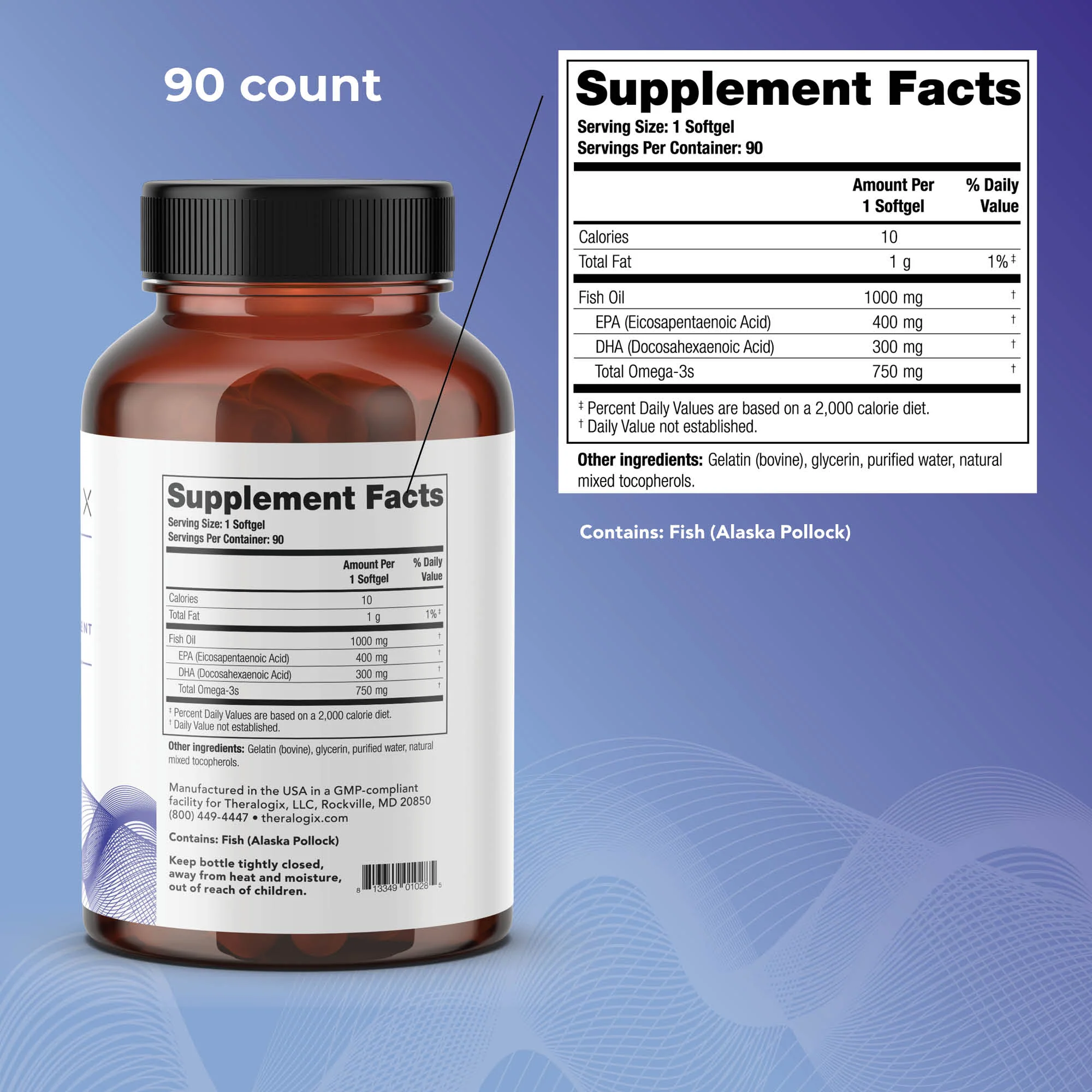 TherOmega® Omega-3 Fish Oil - Image 3